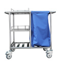 Cleaning Trolley Hospital Folding Cleaning Stainless Steel Trolley For Hospital